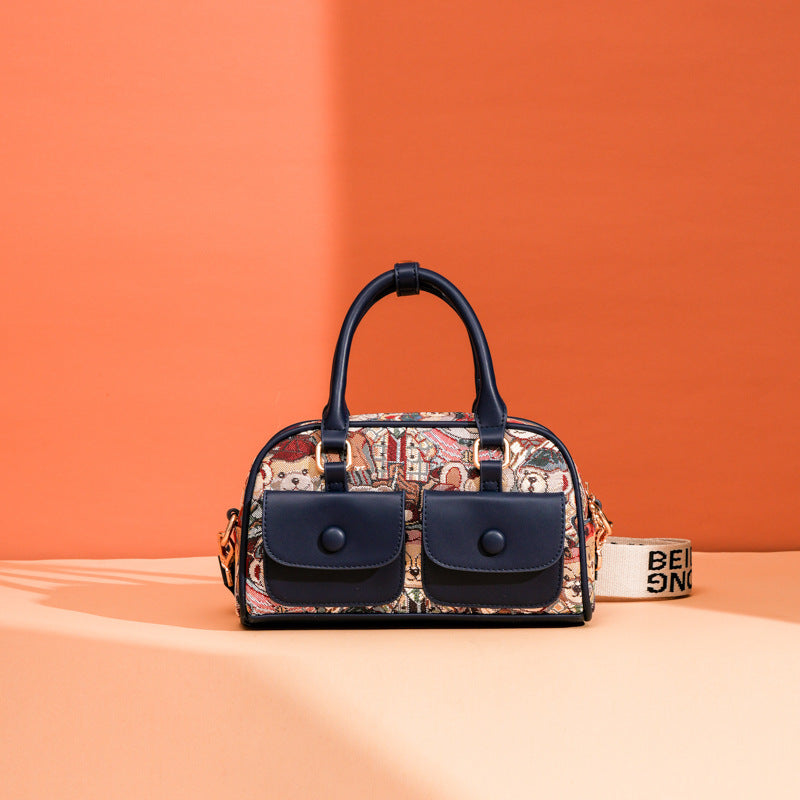 Women's Source Trend Fashion Color Contrast Personality Bags
