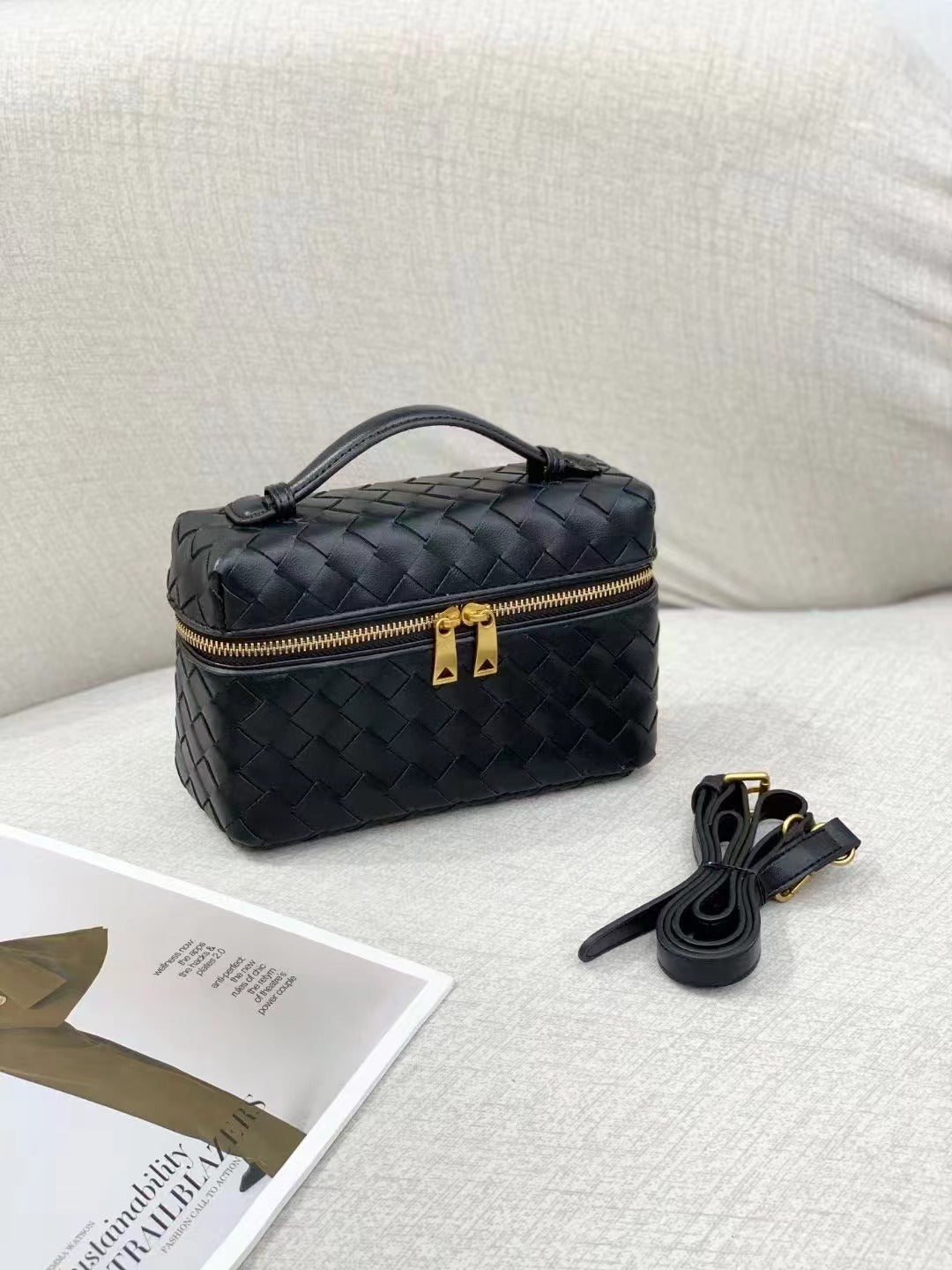 Elegant Box Rhombus Chain Western Fashion Women's Handbag