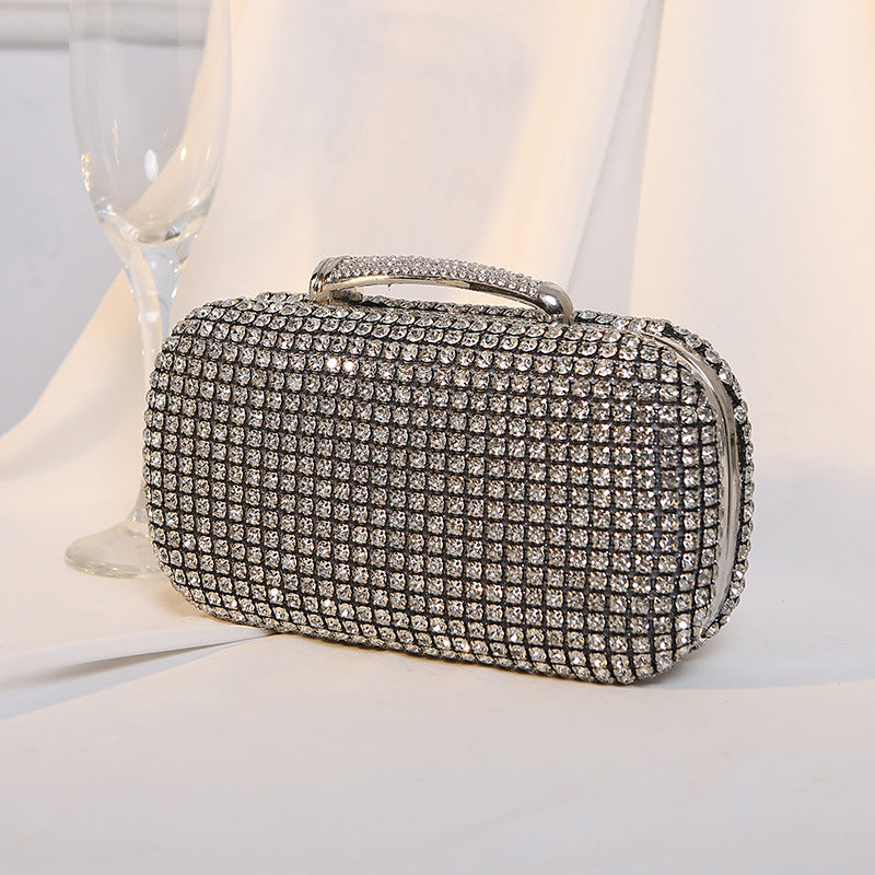 Diamond Temperament Banquet Dress Handmade King Evening Bags
