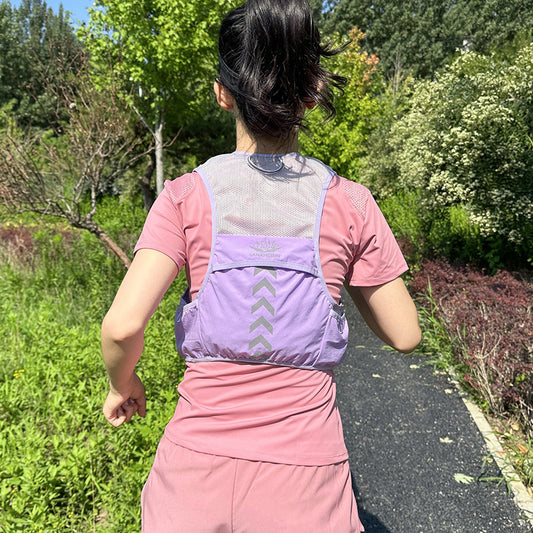 Running Reflective Vest Riding Safety Waistcoat Sports Backpacks