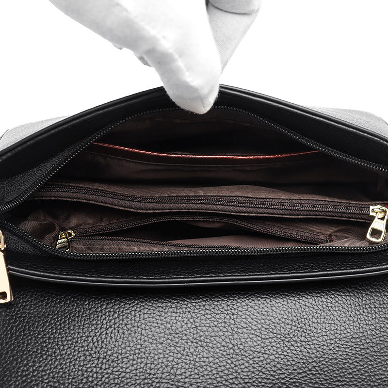 Women's Capacity High-grade Fashionable Simple Mom Soft Crossbody Bags