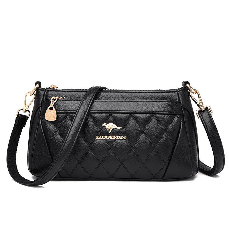 Women's Glamorous Genuine Leather Fashionable Soft Shoulder Bags