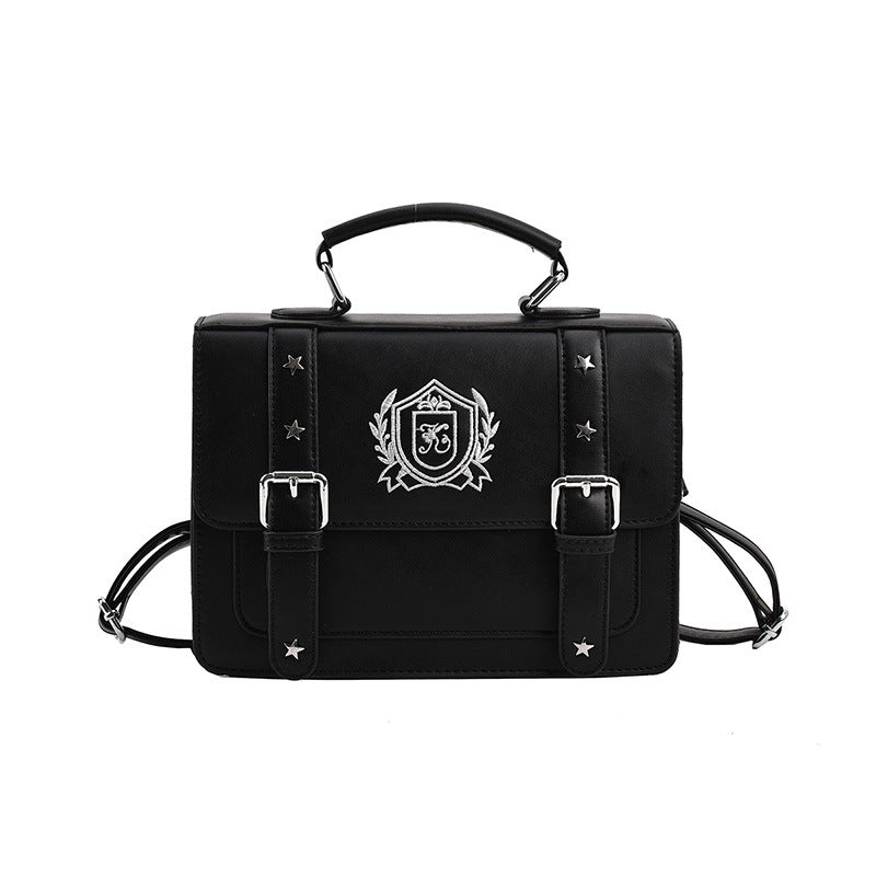 Retro Preppy Style Uniform Large Capacity Backpacks