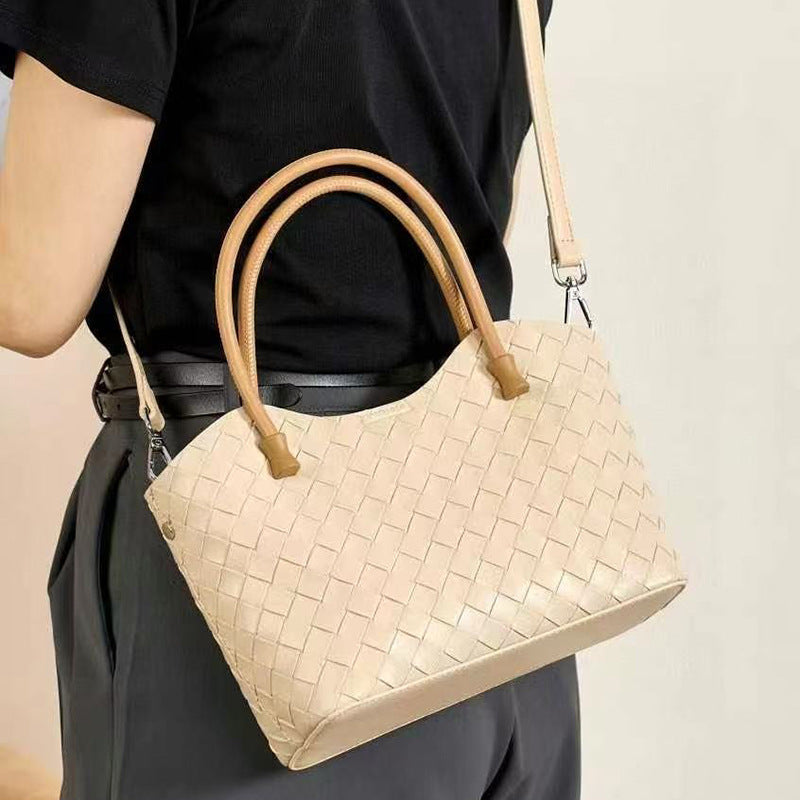 Women's Woven Summer Fashion Large Capacity Simple Bags
