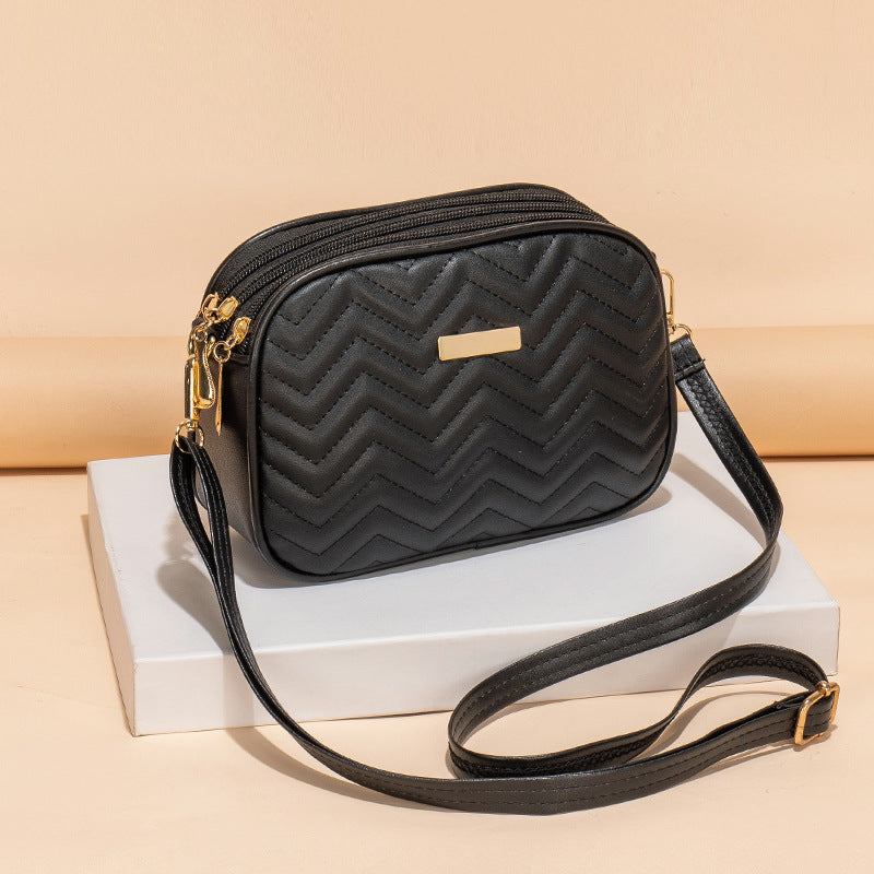 Women's Advanced Texture Embroidered Fashion Large Capacity Bags