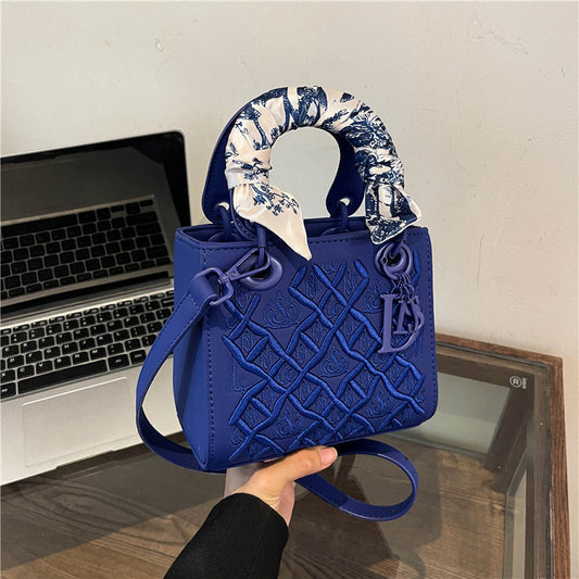 Women's High-grade Light Luxury Chinese Style Embroidery Small Square Bags