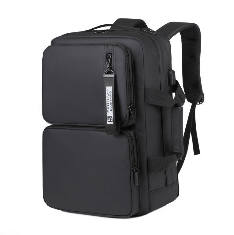Women's & Men's & Leisure Commute Business Computer Nylon Backpacks