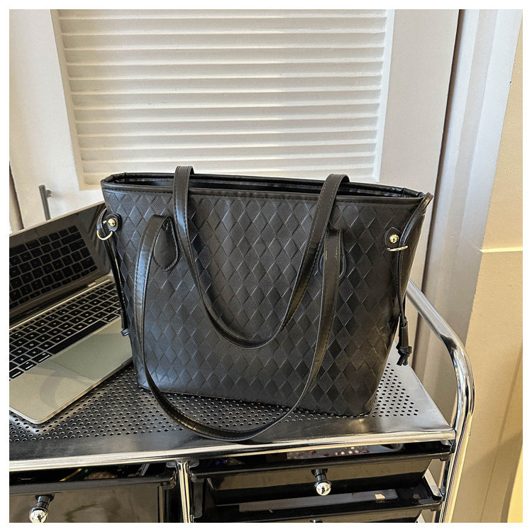 Pendant Female Commute Minimalist Solid Color Simple Tote Bags