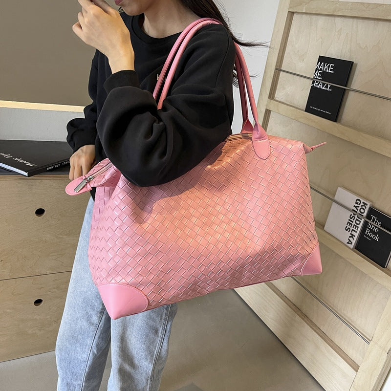 Women's Fashion Large Capacity Short Trip Storage Gym Bags