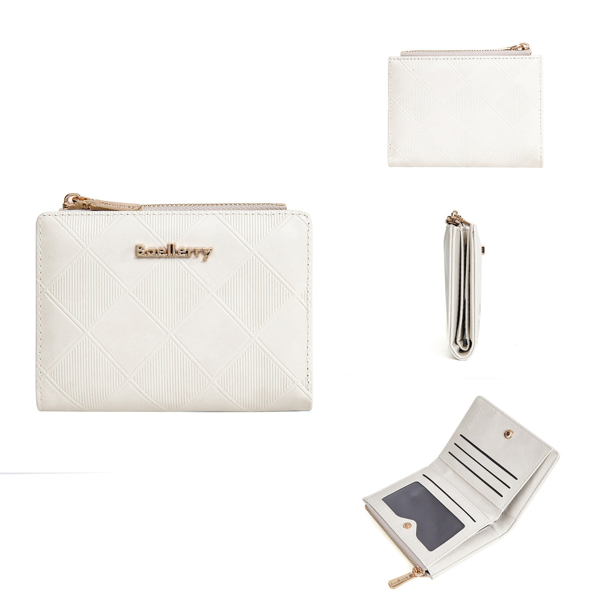 Cool Women's High-grade Diamond Zipper Fashion Ladies Wallet