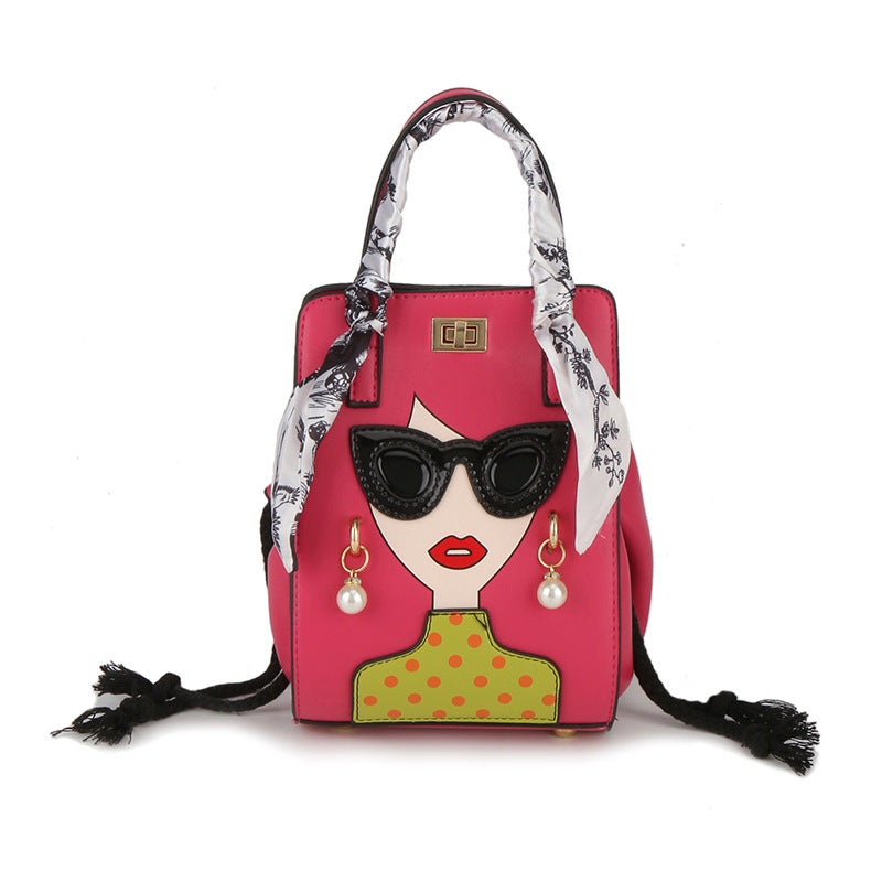 Women's Fashion Hot Style Beauty Head Handbags