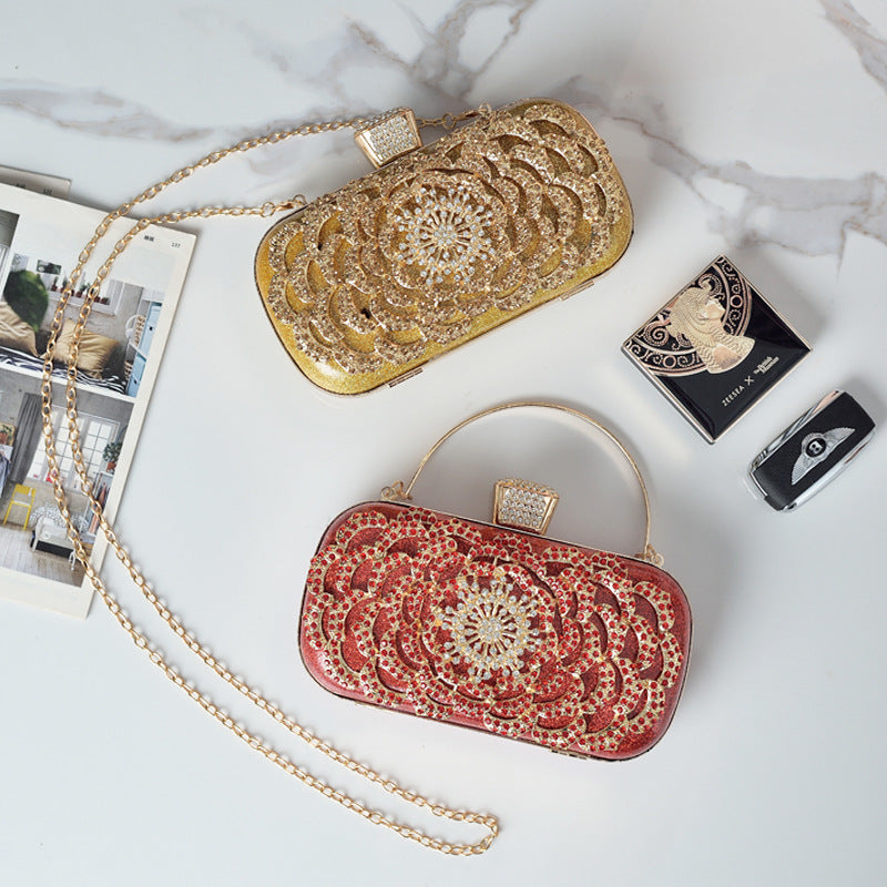 Women's Dinner Diamond Banquet Clutch Dress Evening Bags