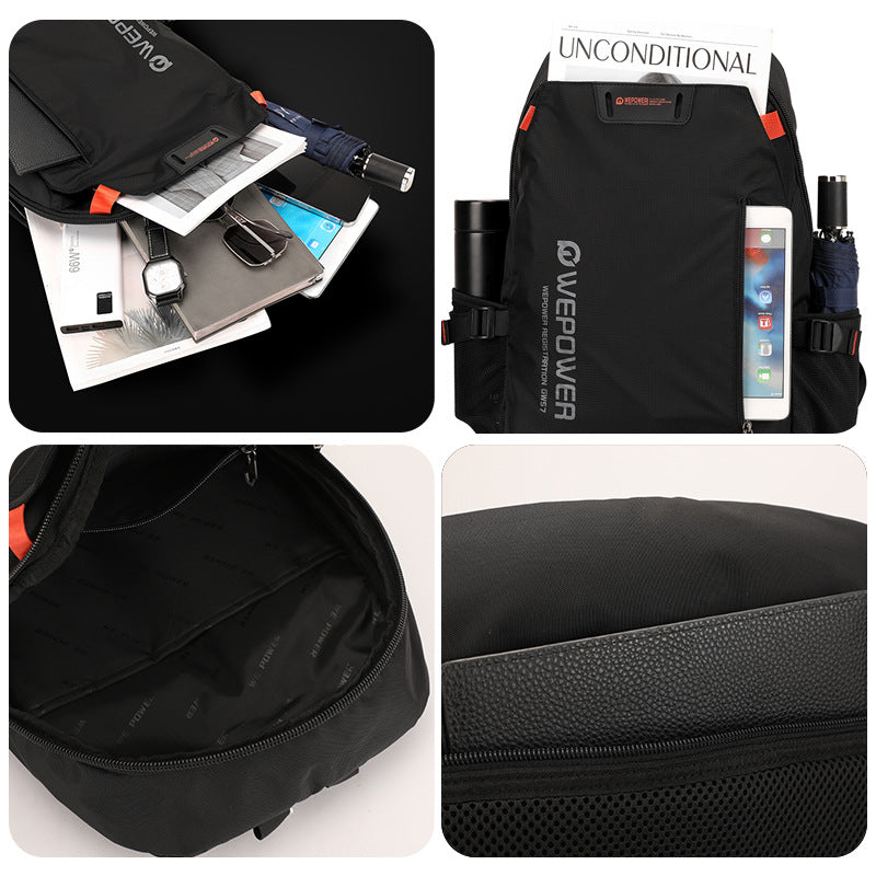 Men's Large Capacity Early High Computer Leisure Backpacks