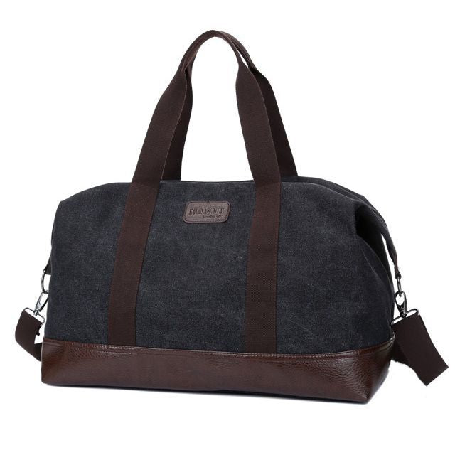 Korean Style Portable Canvas Large Capacity Fashion Travel Bags