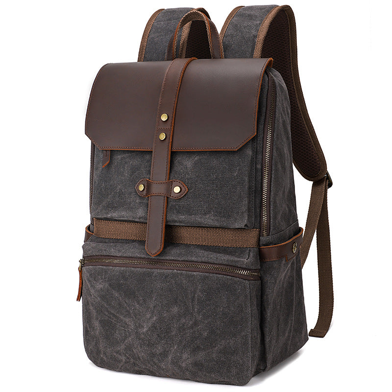 Men's High-grade Retro Commuter Computer Large Capacity Backpacks