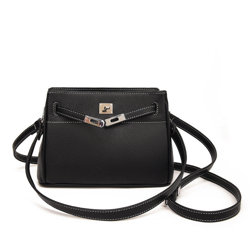 Women's Genuine Leather First Layer Cowhide Commuter Shoulder Bags