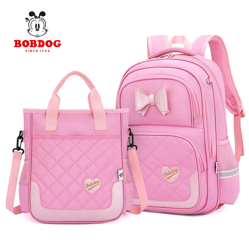 Children's Grade One To Six Primary Spine Protection Elementary School Students' Schoolbags