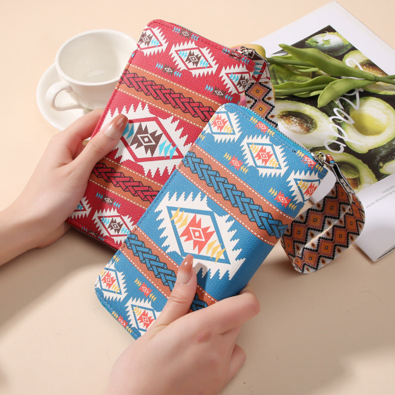 Style Printing Fashion Retro Money Packaging Phone Bags