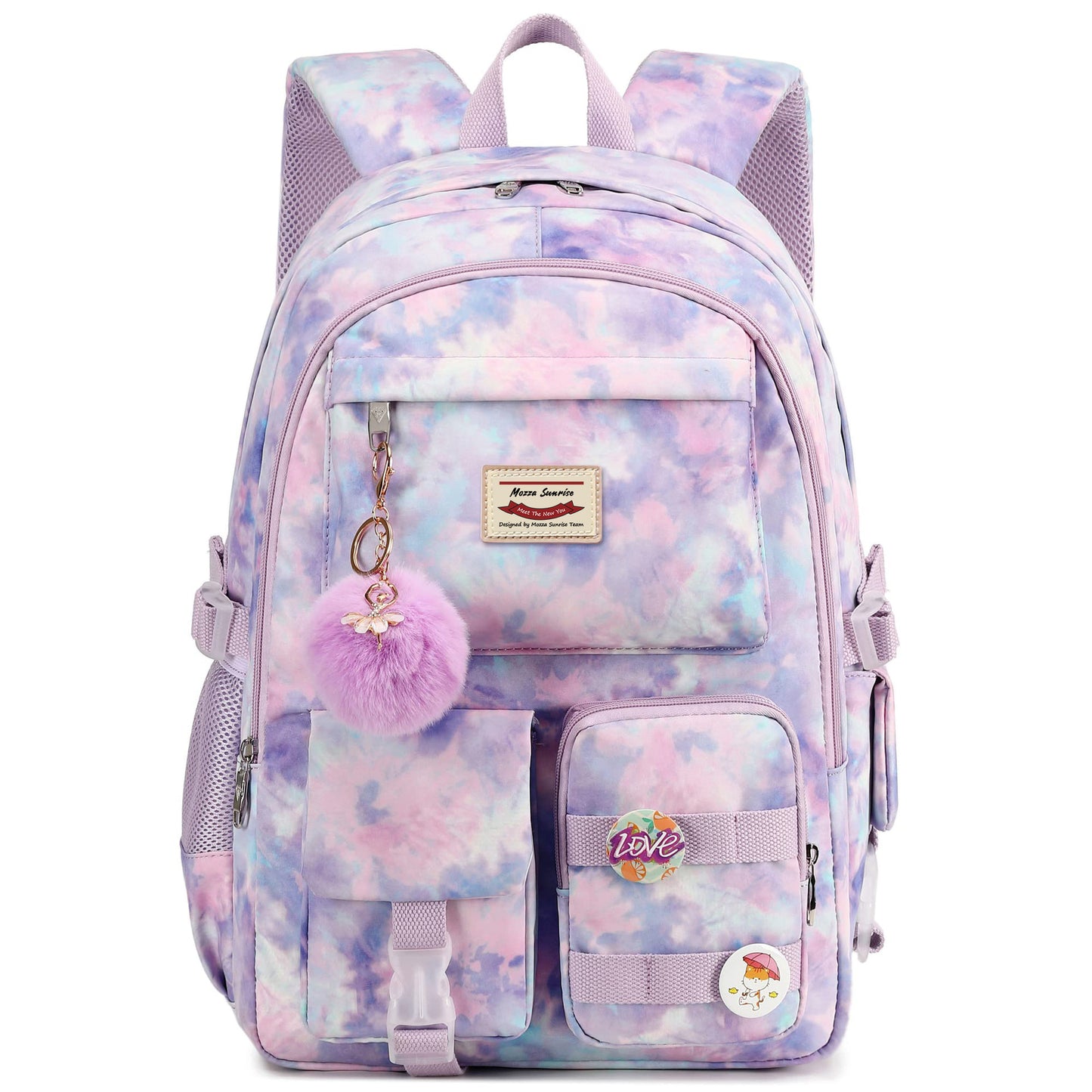Female Junior High Large Capacity College Backpacks