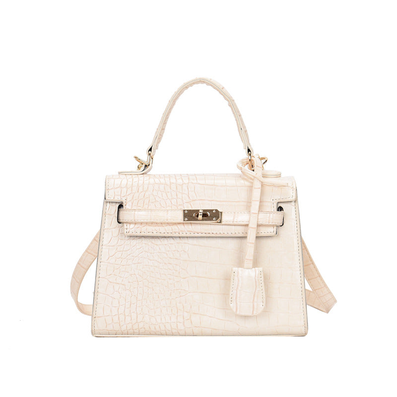 Women's Crocodile Pattern Portable Kelly Fashionable Stylish Popular Bags