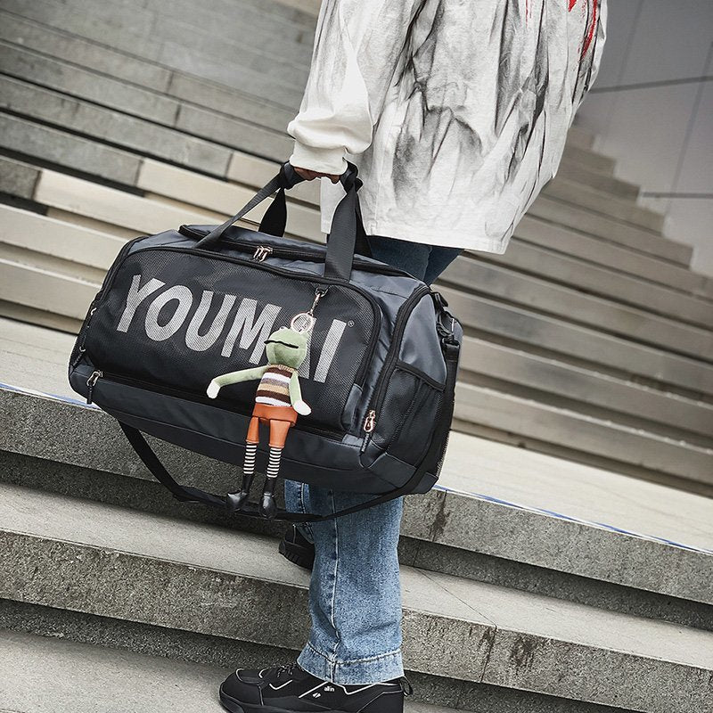Dry Wet Separation Male Training Large Travel Bags