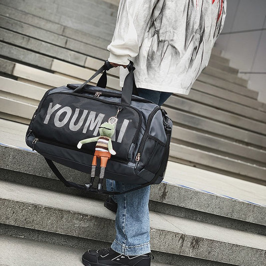 Dry Wet Separation Male Training Large Travel Bags