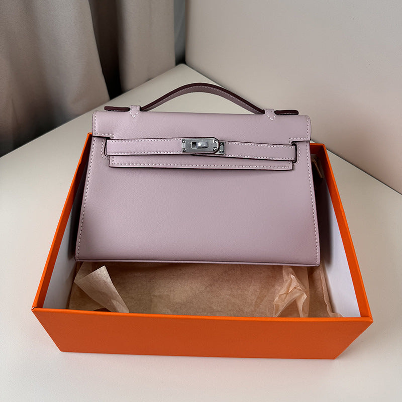 Women's Chain Kelly Calf Leather Mini Generation Crossbody Bags