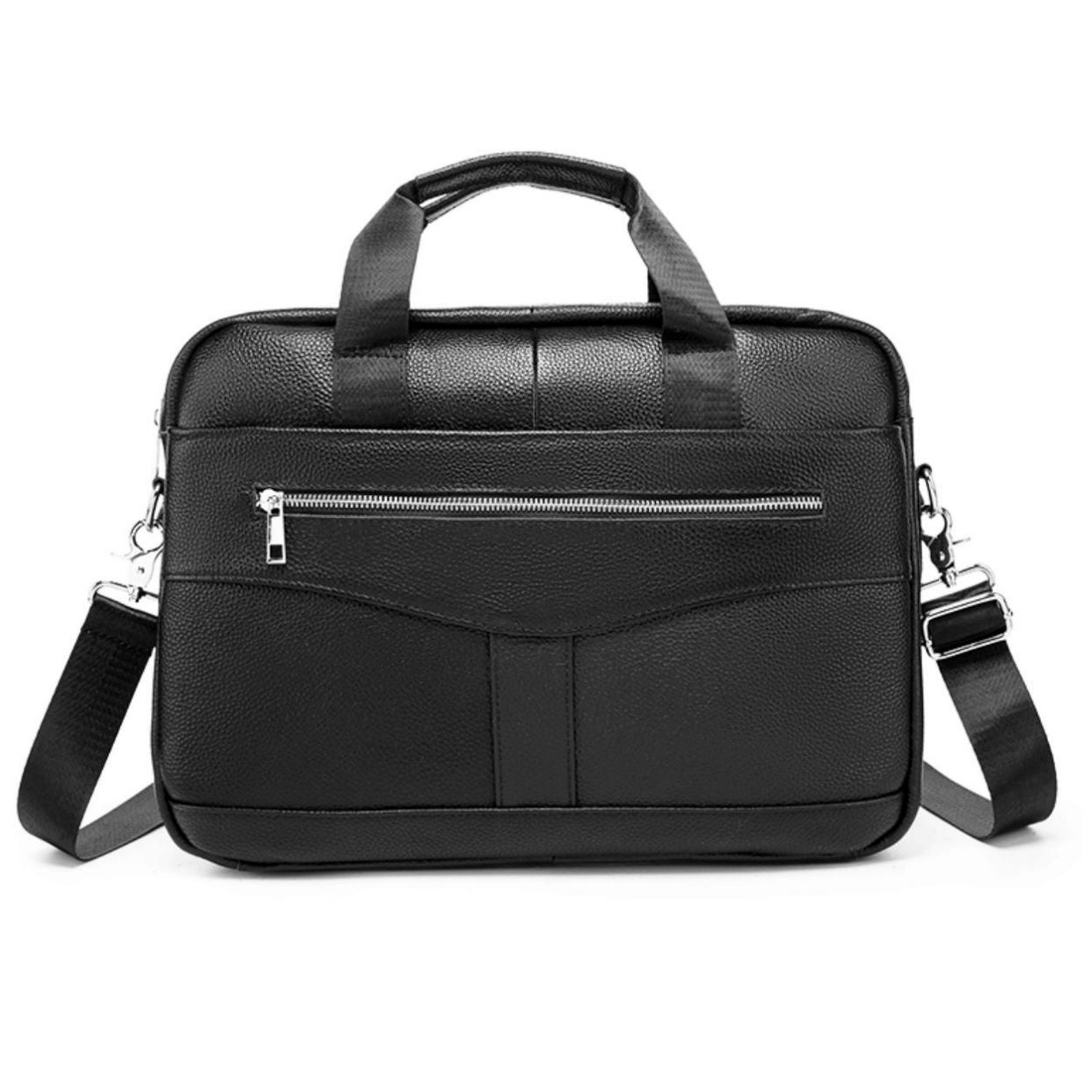Men's Genuine Leather Business Conference Office Large Laptop Bags