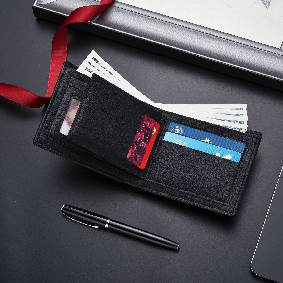 Men's Short Business Soft Leather Simple Fashion Men's Wallet