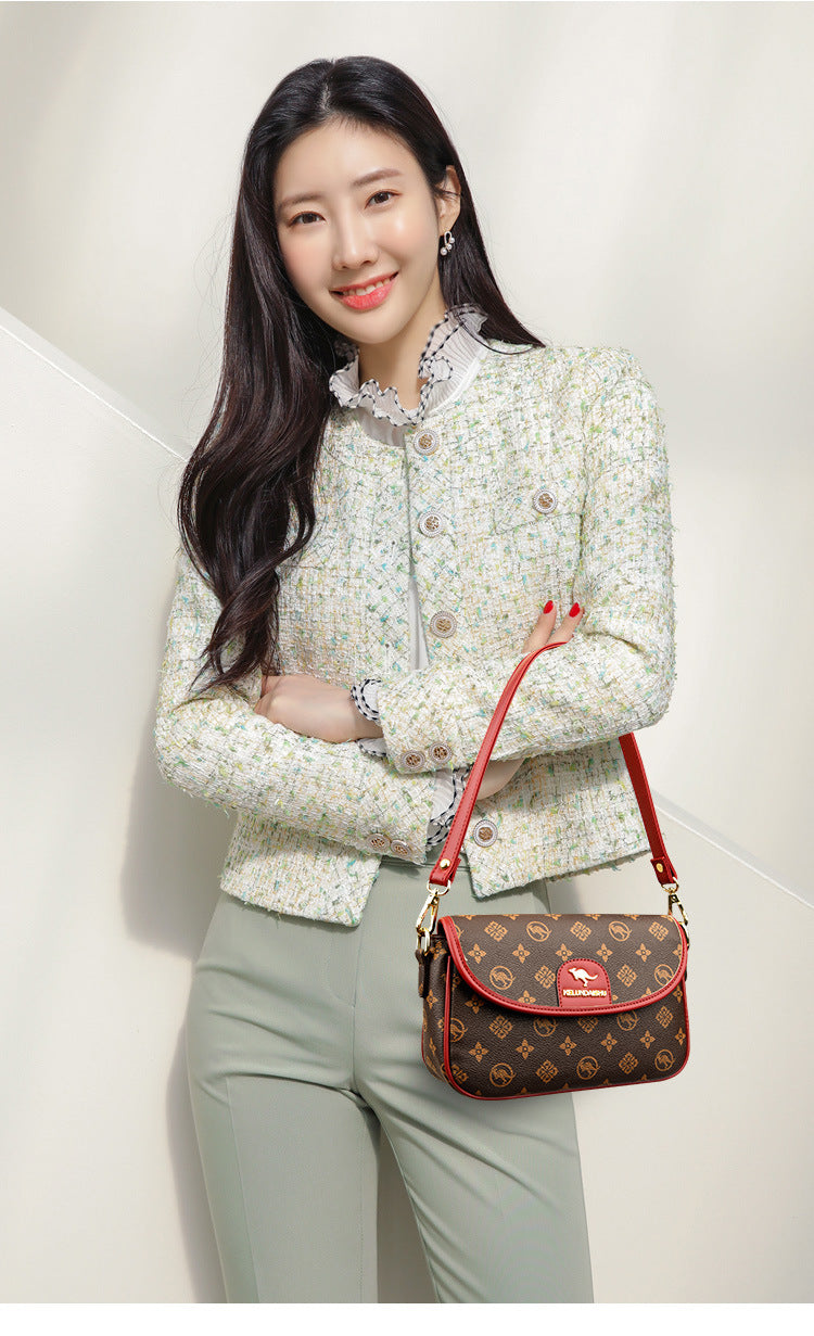 Women's Autumn Printed Fashion Korean Style Shoulder Bags
