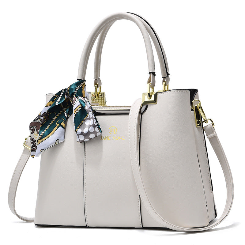 Mom Fashion Stitching Portable Large Korean Shoulder Bags