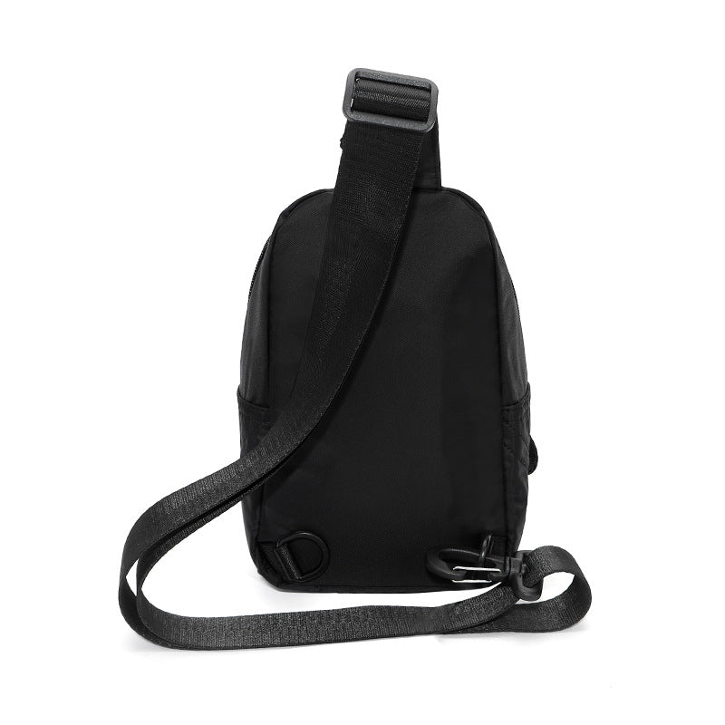 Men's Trendy Slouchy Oxford Cloth Canvas Men's Chest Bags