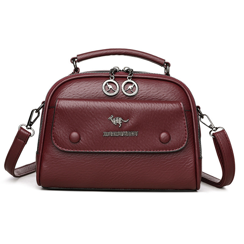 Women's Large Capacity Fashion Texture Commuting Elegant Handbags