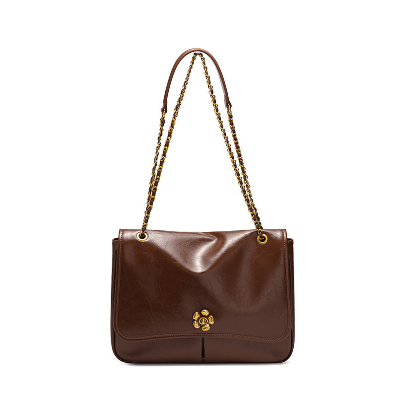 Elegant Chain Large Capacity Commuter Underarm Tote Bags