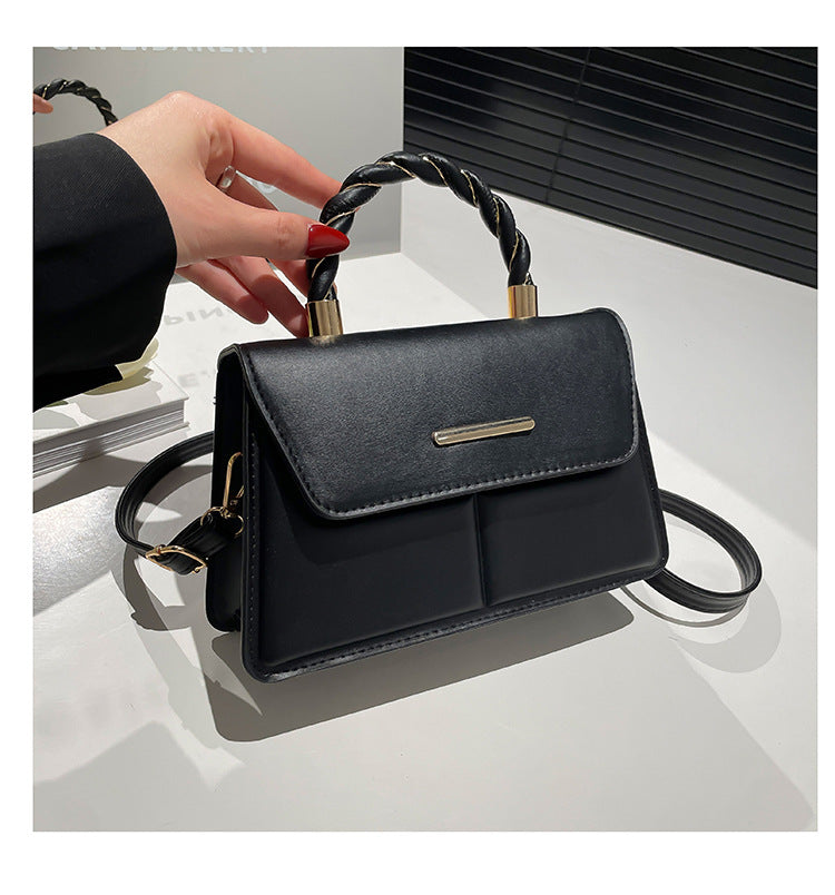 Women's Beautiful Solid Color Popular Western Style Women's Shoulder Bag