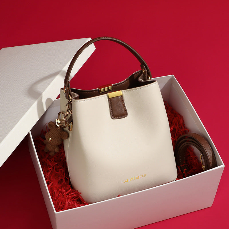 Women's Fashion Genuine Leather Portable High-grade Crossbody Bags