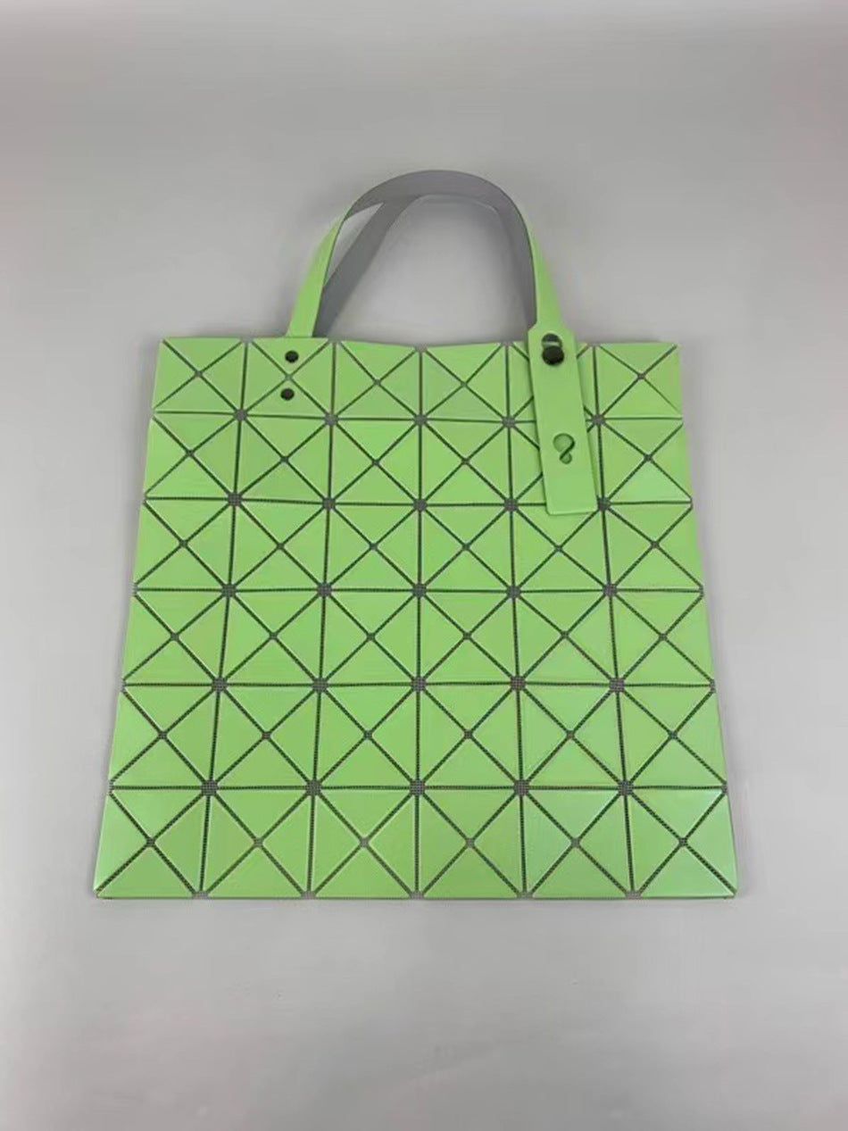 Women's Geometric Summer Lifetime Laser Rhombus Single Handbags