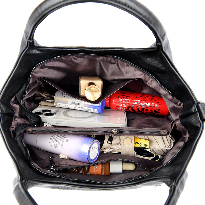 Women's Classy Lightweight Commuter Textured Pouches Shoulder Bags