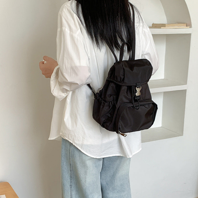 Women's Daily Commuter Nylon Lightweight Simple Waterproof Backpacks