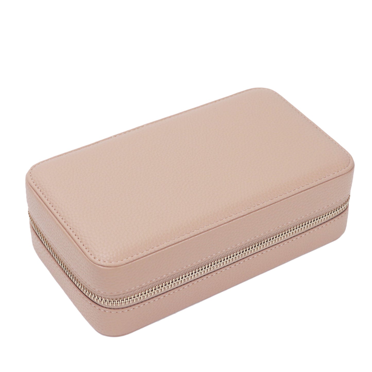 Leather Jewelry Box Portable Versatile Built-in Cosmetic Bags