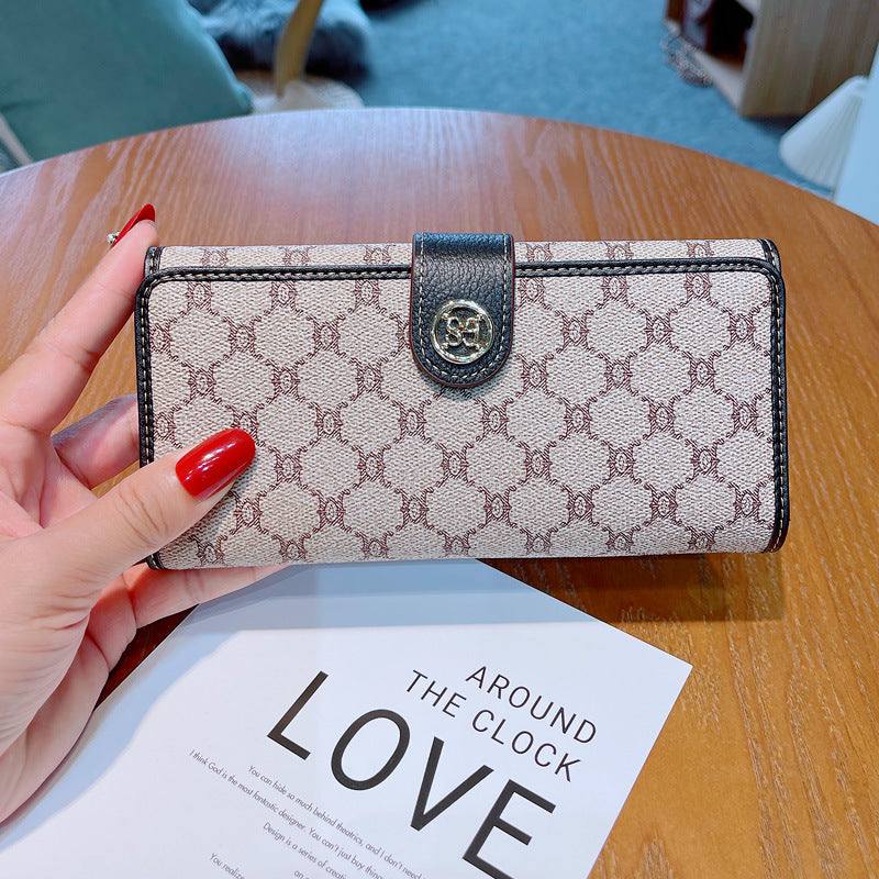 Women's Long Mobile Versatile Multiple Slots Large Capacity Genuine Bags