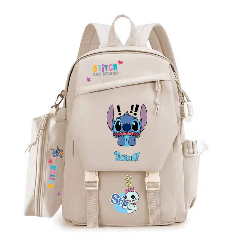 Stitch Pencil Large Capacity Trendy Hot Backpacks