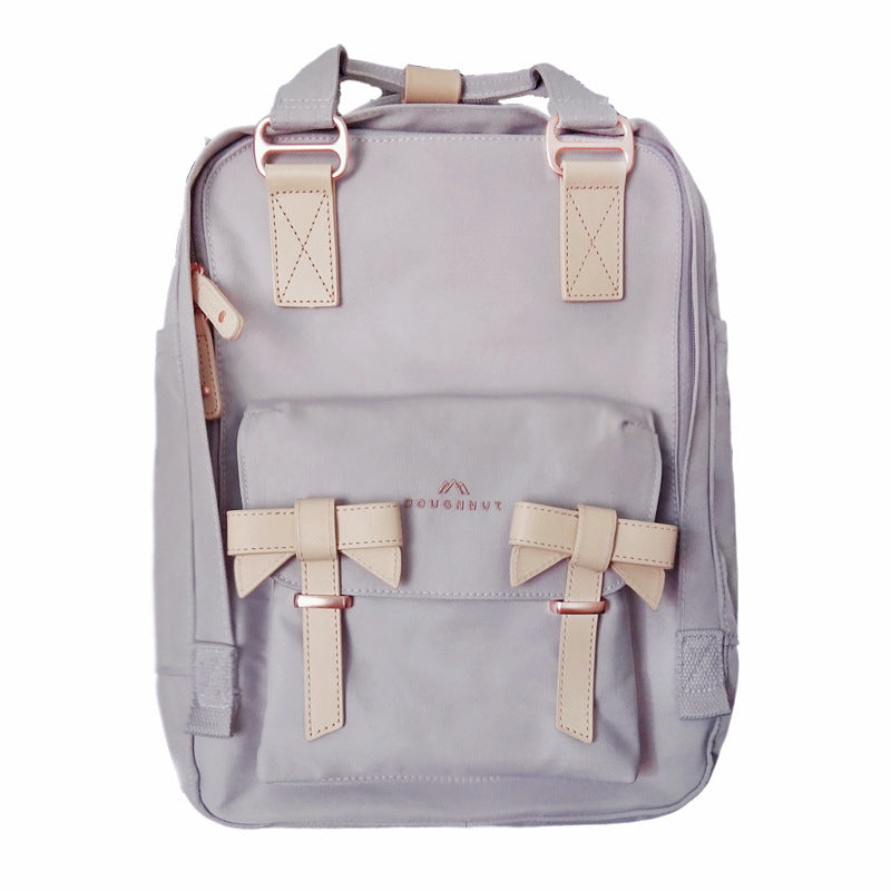 Donut Female High College Campus Leisure Backpacks