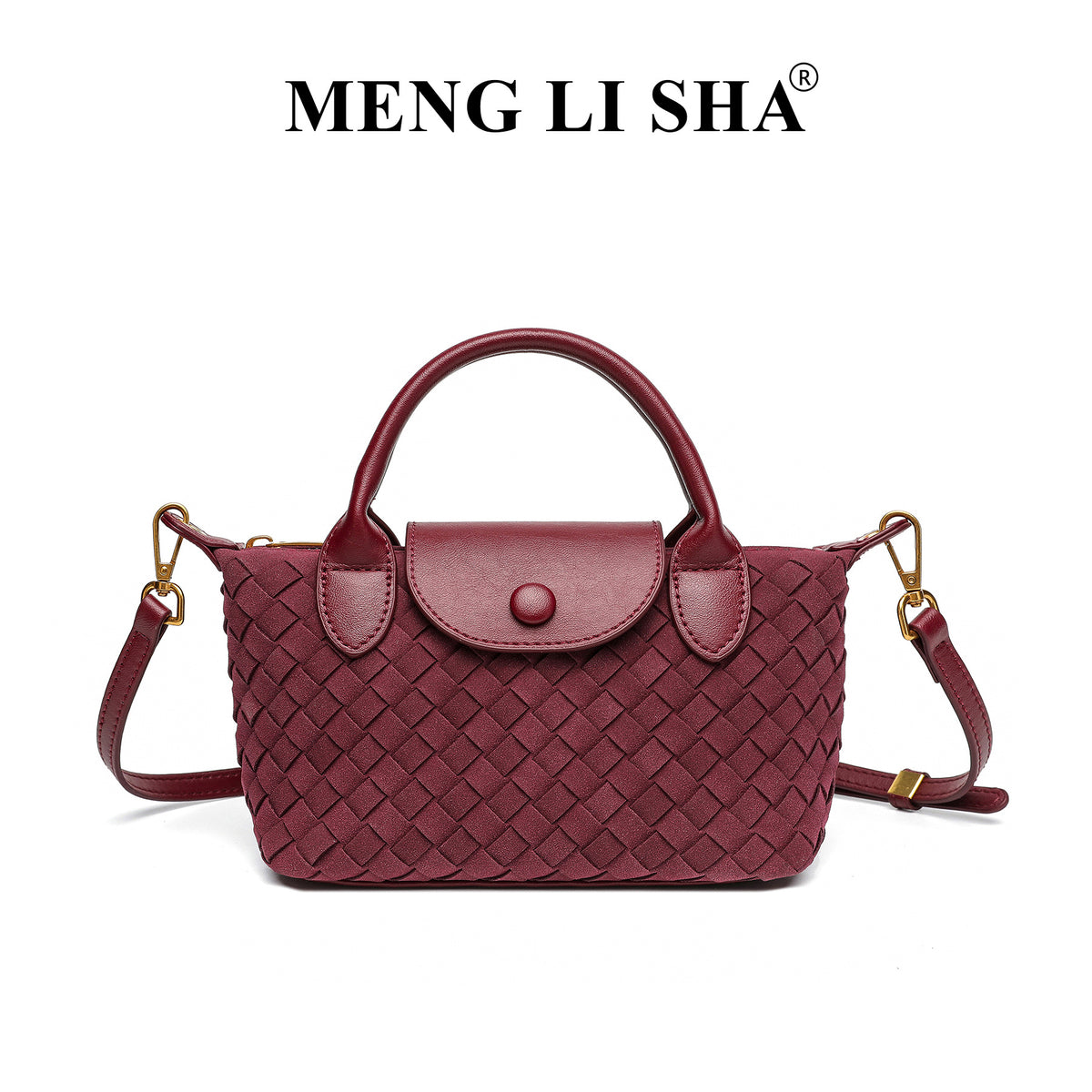Women's Handmade Woven Trendy Fashion Dragon Dumpling Women's Handbag