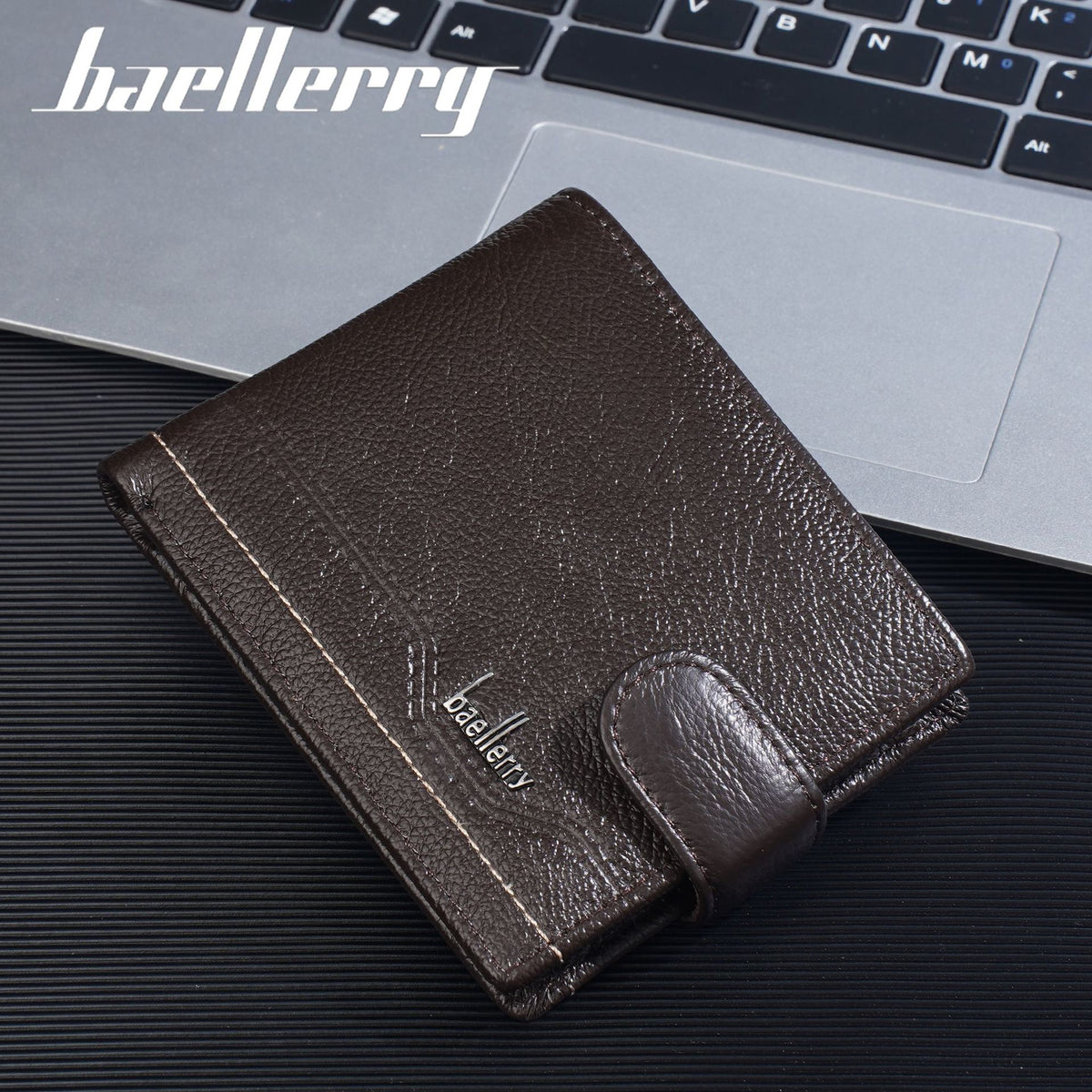 Men's Genuine Leather Short High Sense Business Men's Wallet
