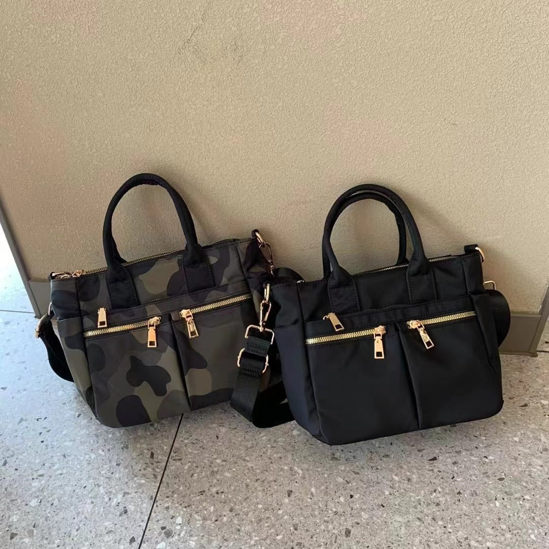 Waterproof Lightweight Nylon Cloth Versatile Simple Crossbody Bags