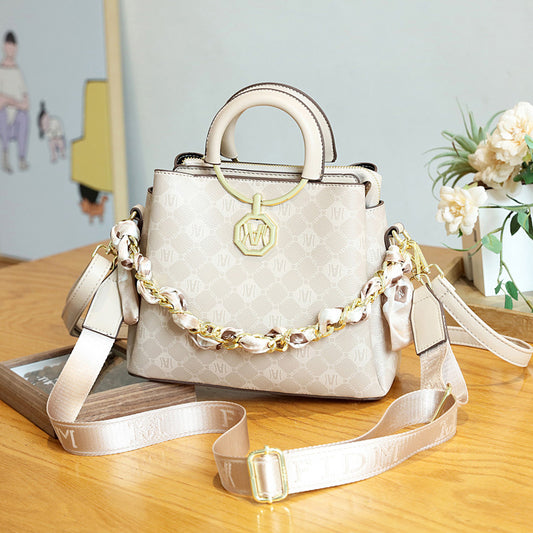 Niche Portable Commuter Fashion Soft Leather Crossbody Bags