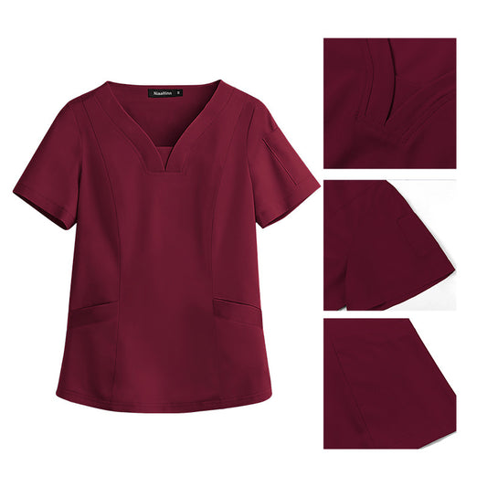 Hand Washing Elastic Medical Work Clothes Oral Dentist Operating Uniform