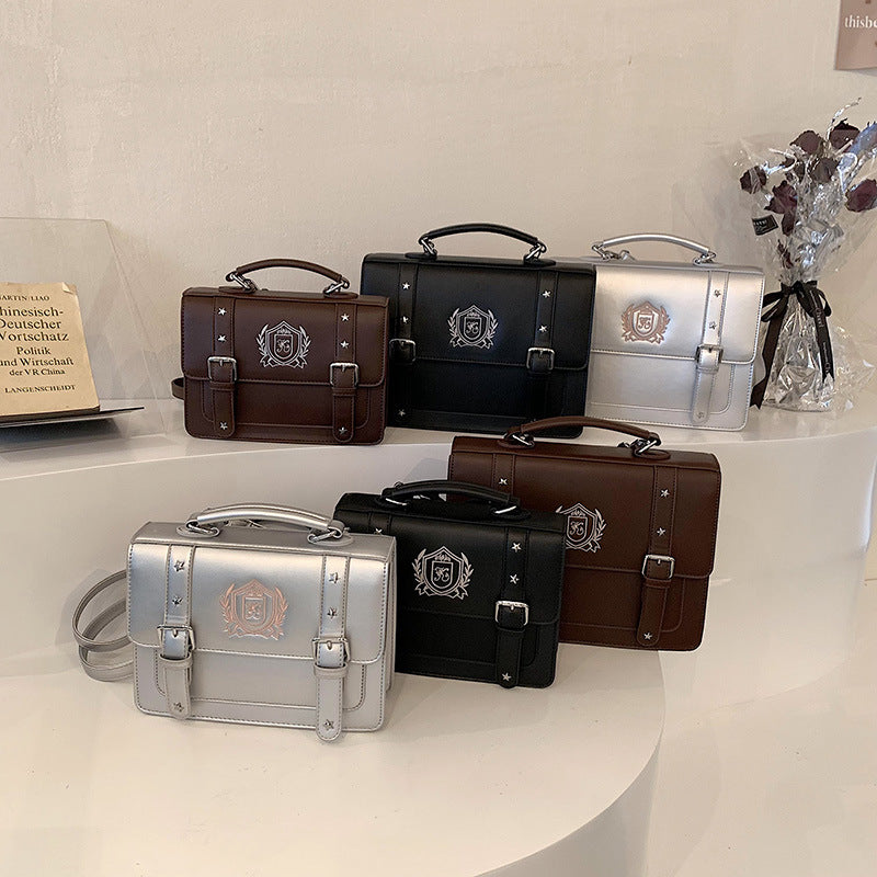 Retro Preppy Style Uniform Large Capacity Backpacks