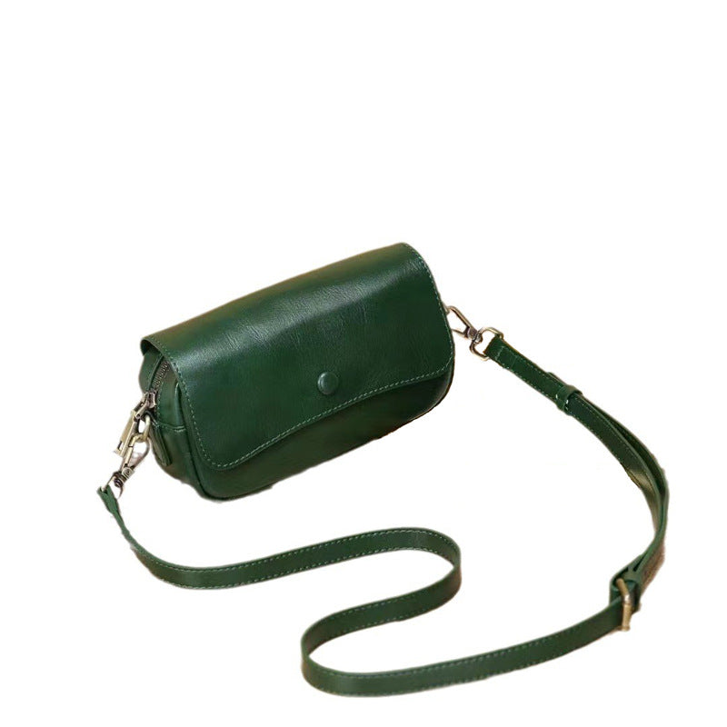 Women's Autumn Genuine Leather Strap Niche Fashion Women's Shoulder Bag